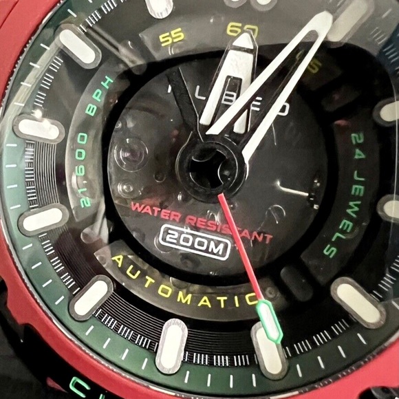 Nubeo 50mm Cupola Ltd Edition 006/600 Automatic Watch w/2 Silicone Straps $1350 - Picture 12 of 13